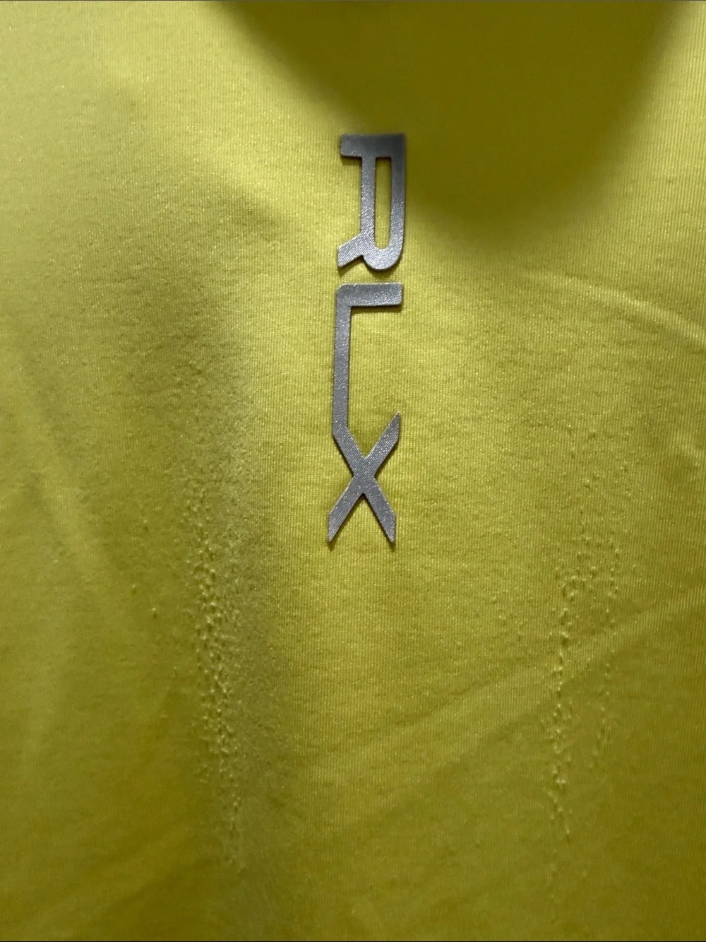 Polo by Ralph Lauren Men's High-Visibility Yellow Half-Zip Pullover